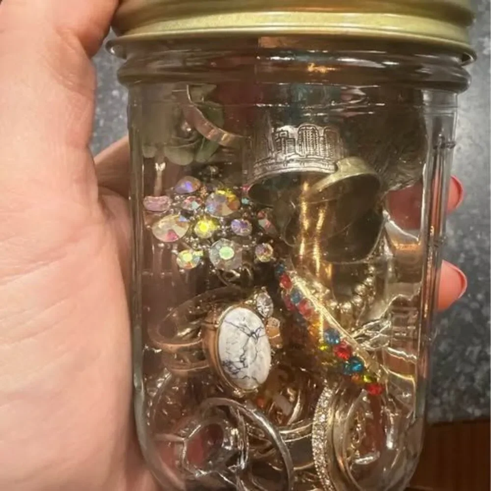 Mystery Ring Jewelry Jar